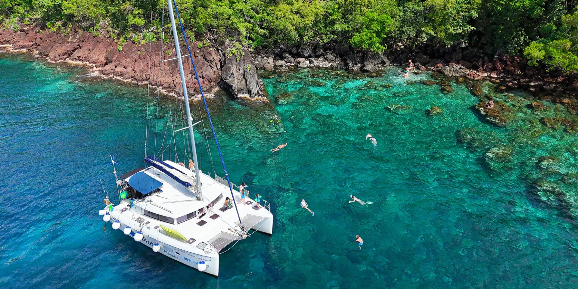 Catamaran Aliotis Les Anses d'Arlet Martinique