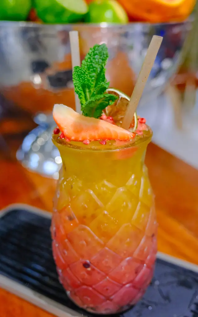 Cocktail Restaurant O vin sur vingt Lamentin Martinique