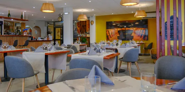 Salle Restaurant O vin sur vingt Lamentin Martinique