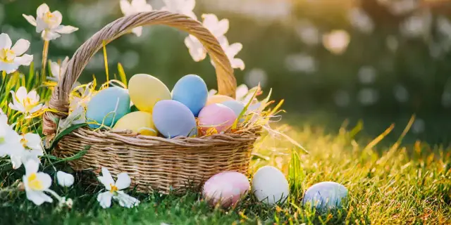 Panier Oeufs de Pâques