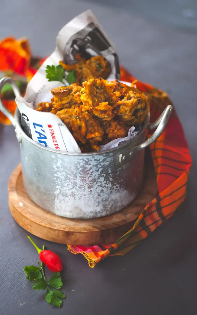 Accras de légumes Martinique