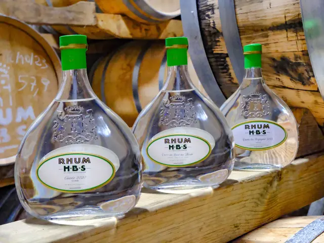Rhums blanc HBS Habitation Beauséjour Grand rivière Martinique
