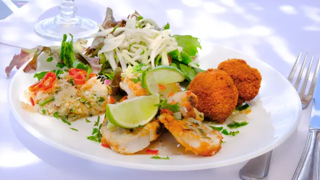 Brunch Restaurant Hotel ** La Dunette Sainte-Anne Martinique