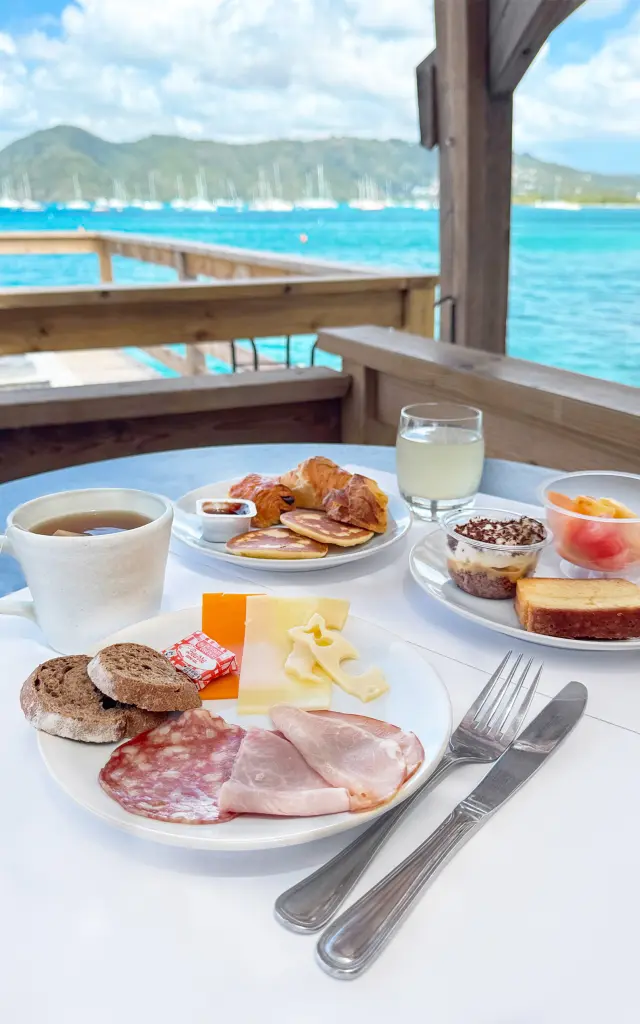 Brunch Restaurant Hotel ** La Dunette Sainte-Anne Martinique