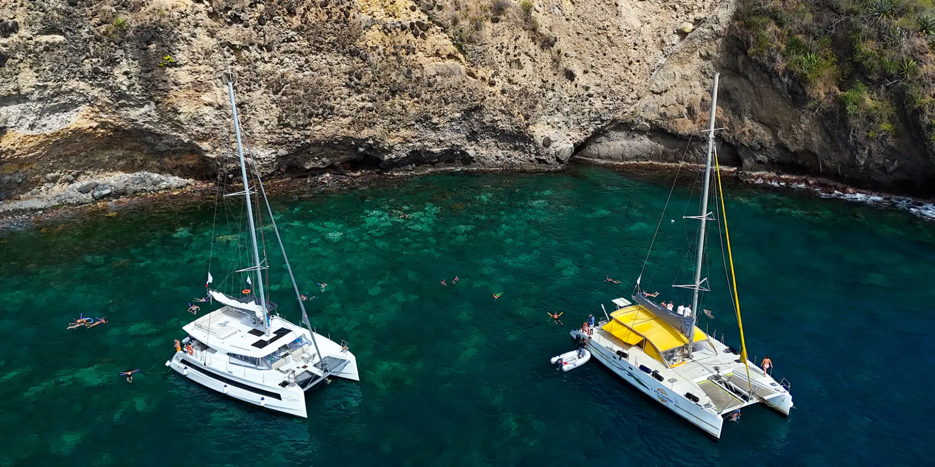 Flotte Catamarans Royal Mambo et Kata Mambo Trois-îlets Martinique