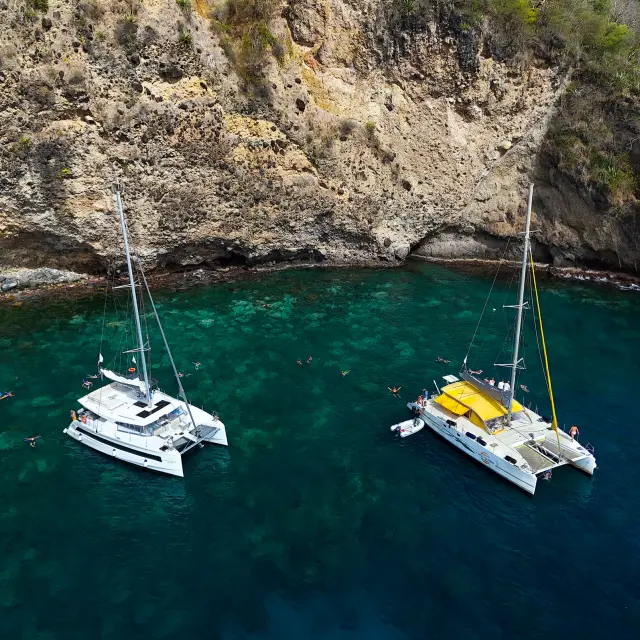 Flotte Catamarans Royal Mambo et Kata Mambo Trois-îlets Martinique