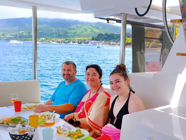 Déjeuner Catamaran Royal Mambo Trois-îlets Martinique