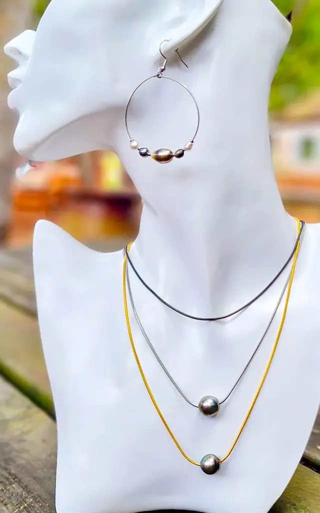 Parure Bijoux Le Coffret Village de la Poterie Trois-îlets Martinique