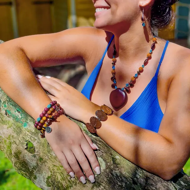 Parure Bijoux Le Coffret Village de la Poterie Trois-îlets Martinique