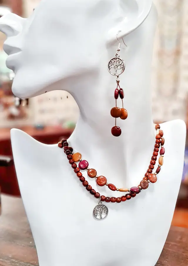 Parure Bijoux Le Coffret Village de la Poterie Trois-îlets Martinique