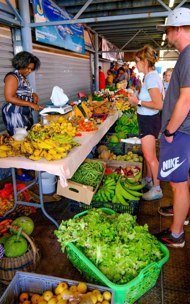 Marché Fruit et légumes Saint-Pierre Martinique