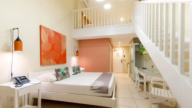 Chambre quadruple Hôtel La Pagerie Tropical Garden Hôtel **** Trois-îlets Martinique