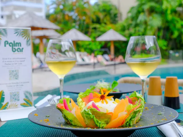 Palm bar Hôtel La Pagerie Tropical Garden Hôtel **** Trois-îlets Martinique