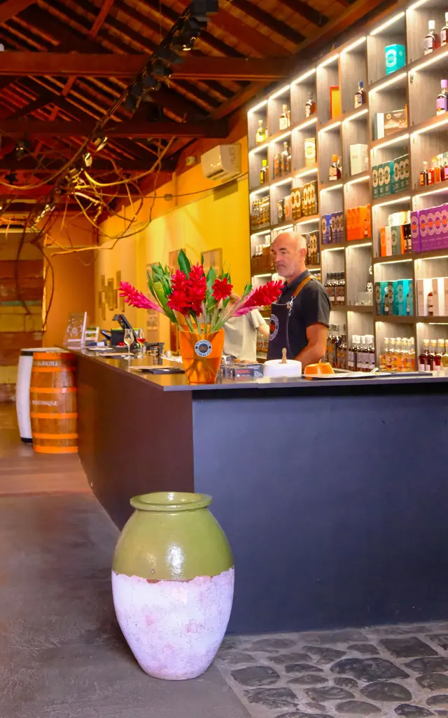 Boutique Rhum HSE Habitation Saint-Etienne Gros-Morne Martinique