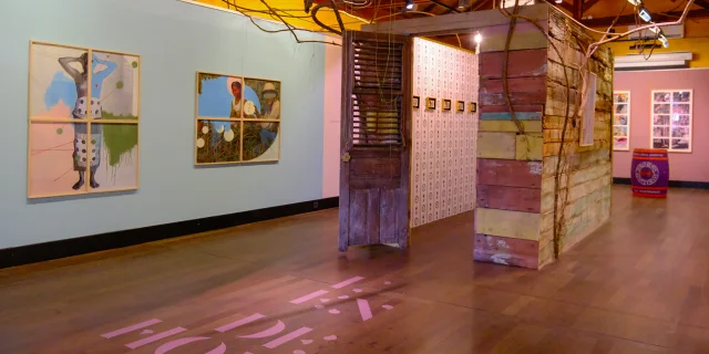 Exposition Gilles Elie-Dit-Cosaque L'en Dehors Le Dedans L'en Dedans Distillerie HSE Gros-Morne Martinique