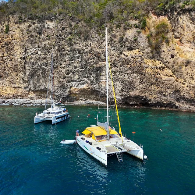 Flotte Catamarans Royal Mambo et Kata Mambo Trois-îlets Martinique
