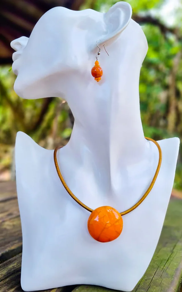 Parure Bijoux Le Coffret Village de la Poterie Trois-îlets Martinique