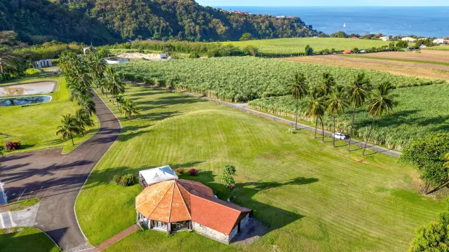 Restaurant Le Moulin à Canne Distillerie Depaz Saint-Pierre Martinique