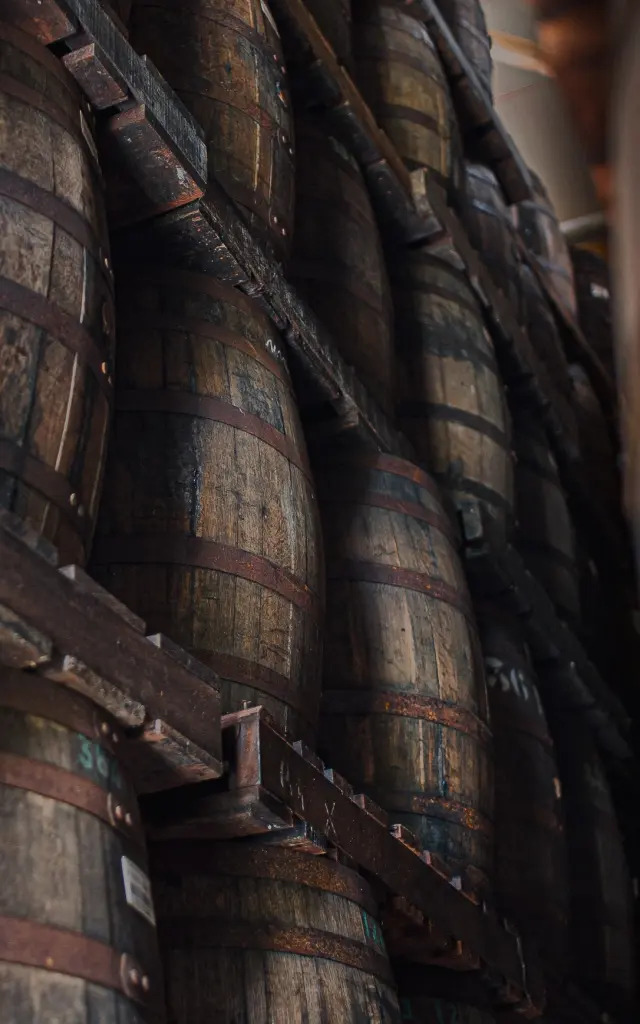 Tonneaux Distillerie Depaz Habitation La Montagne Saint-Pierre Martinique