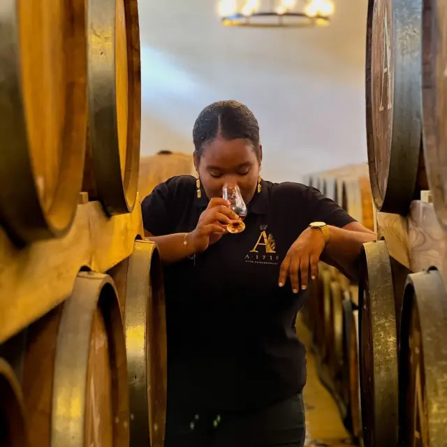 Maitre de chai Moéana Risal Distillerie A1710 Le François Martinique