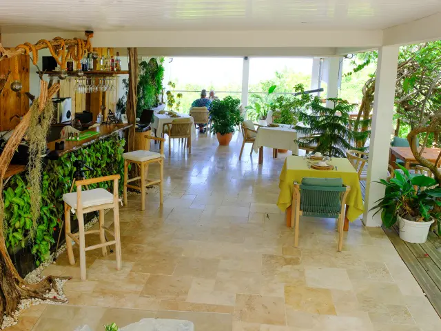 Restaurant La Bulle Gourmande Domaine des Bulles Vauclin Martinique