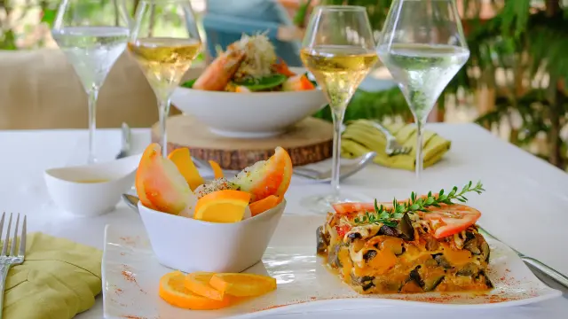 Restaurant La Bulle Gourmande Domaine des Bulles Vauclin Martinique