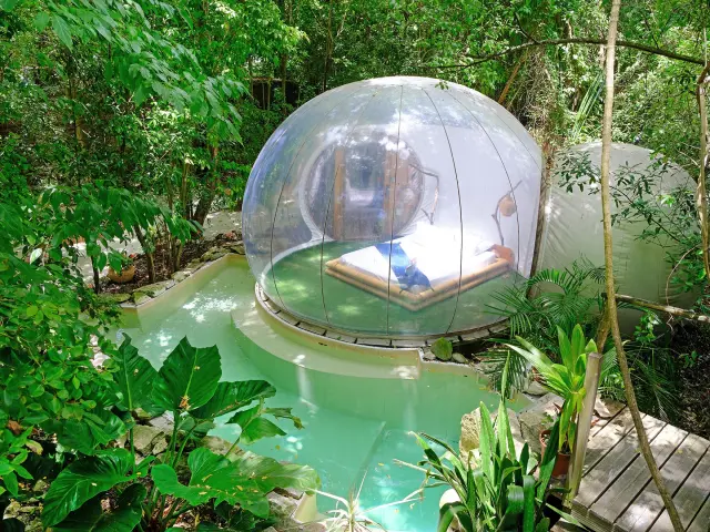 Bulle Robinson Domaine des Bulles Vauclin Martinique