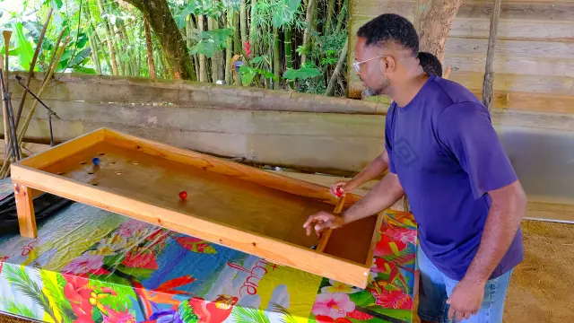 Jeux d'antan Lakoua Gros-Morne Martinique