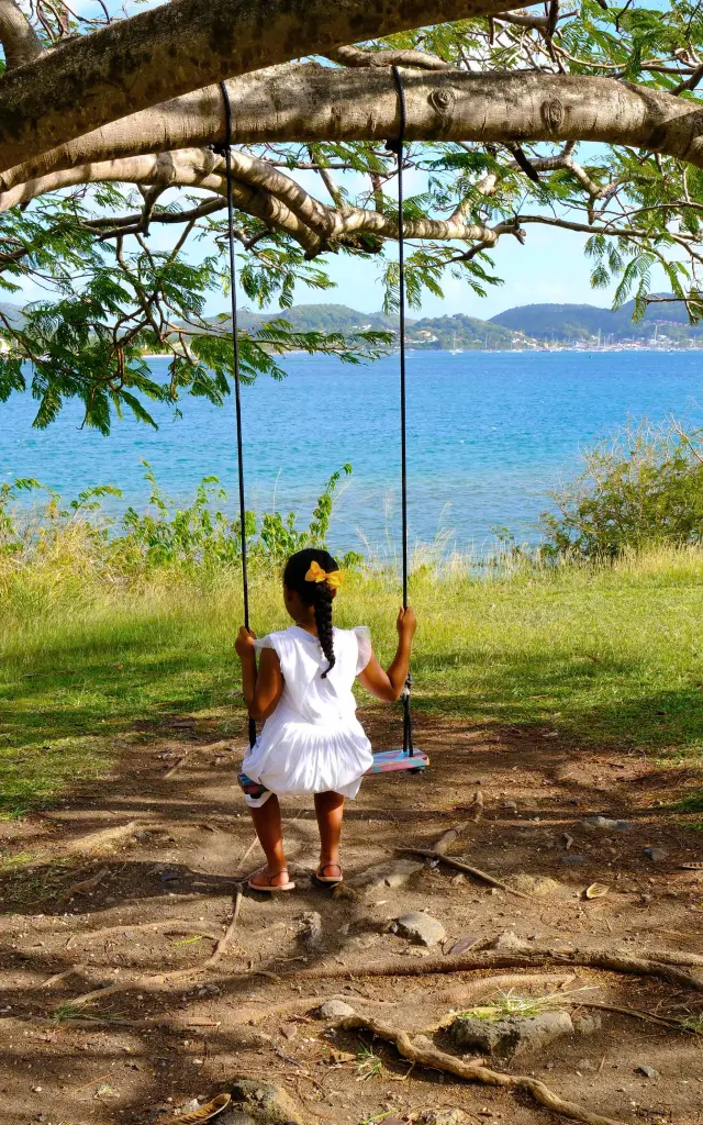 Balançoire Point de vue du Marin Martinique