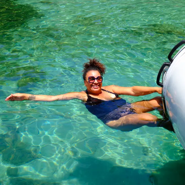 Baignade Donuts BBQ Chill Pointe du bout Trois-îlets Martinique