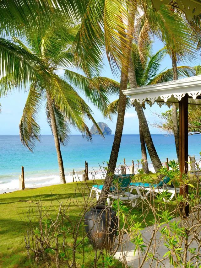 Résidence hôtelière Diamant les Bains Plage et rocher du Diamant Martinique