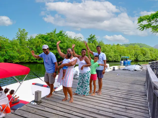 Visite de la mangrove Libodo 2 Port de pêche Rivière-Pilote Martinique