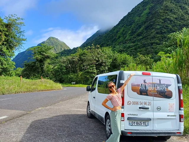 Excursion en van An Nou Chapé Martinique