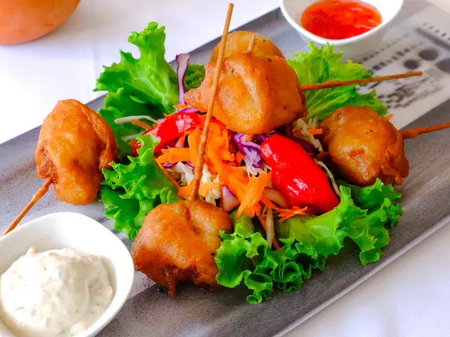 Accras de morue Restaurant Le Joséphine Hotel l'impératrice *** Fort-de-france Martinique