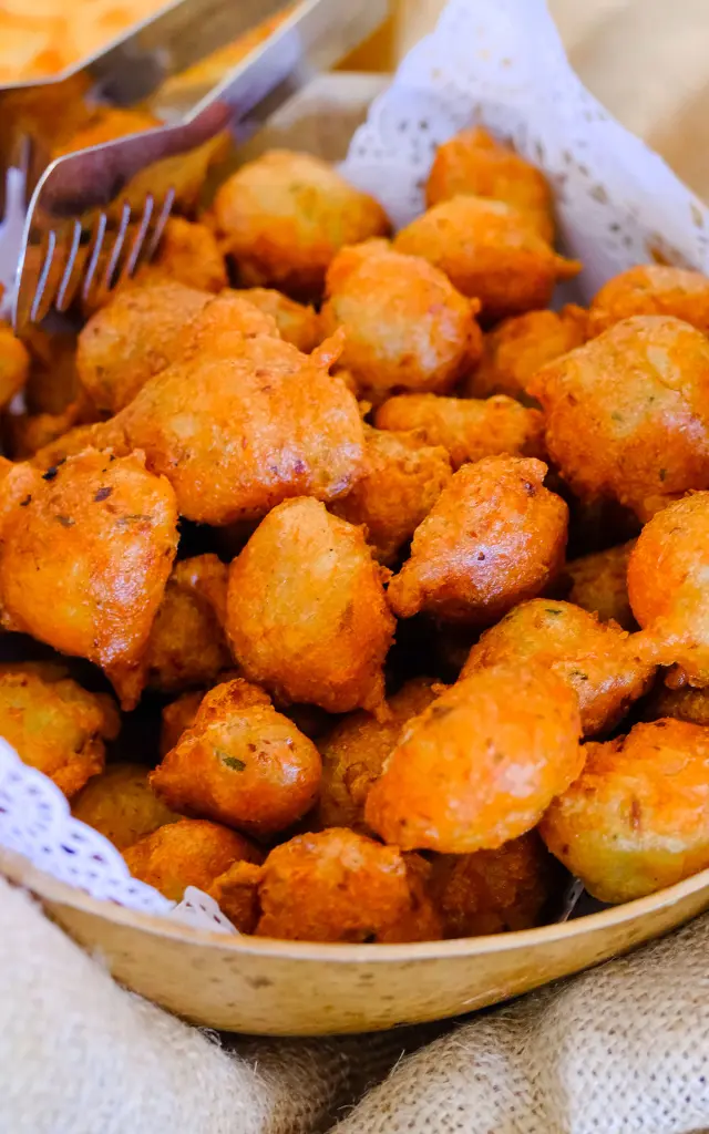 Spécialité antillaise Accras de morue Martinique