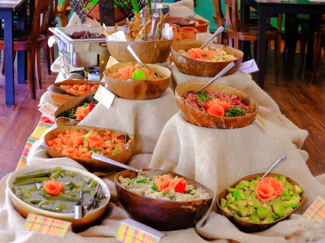 Buffet créole Restaurant Le Joséphine Hotel l'impératrice *** Fort-de-france Martinique