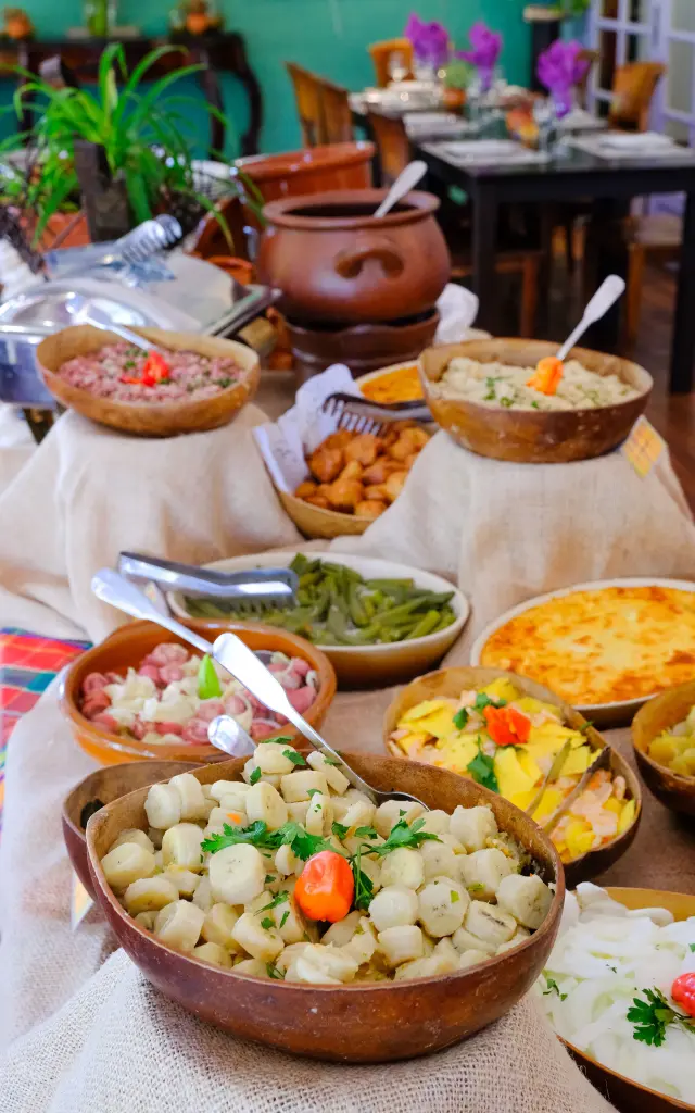 Buffet créole Restaurant Le Joséphine Hotel l'impératrice *** Fort-de-france Martinique