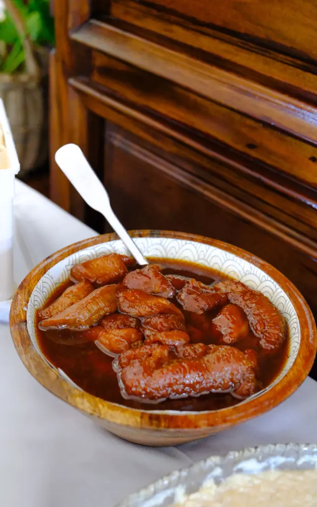 Banane flambée Buffet créole Restaurant Le Joséphine Hotel l'impératrice *** Fort-de-france Martinique