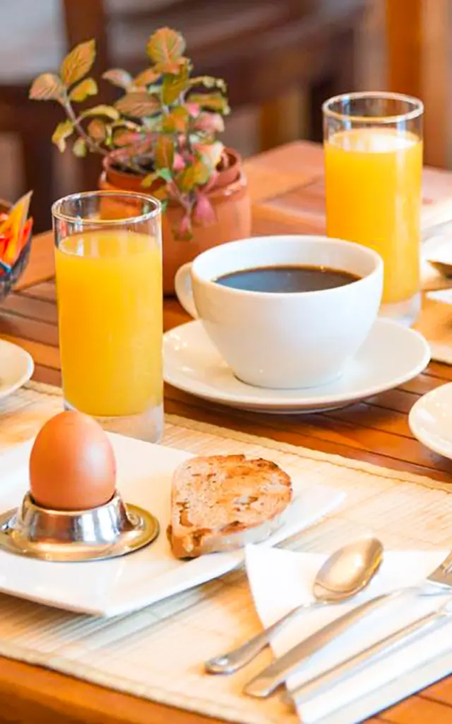 Petit-déjeuner Restaurant Le Joséphine Hotel l'impératrice *** Fort-de-france Martinique