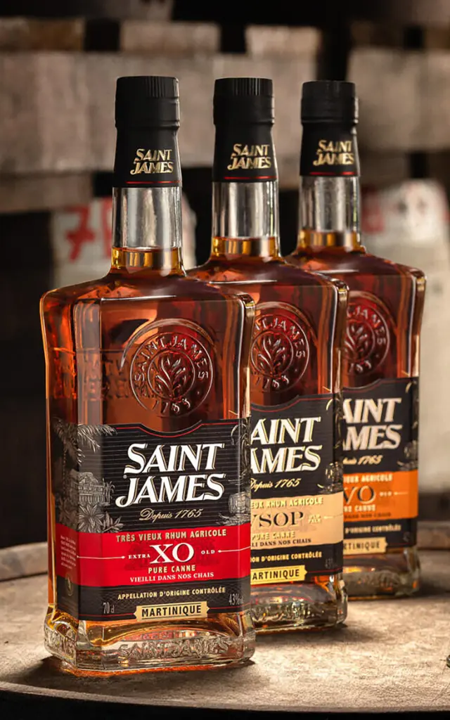 Rhums vieux Distillerie Saint-James Sainte-Marie Martinique