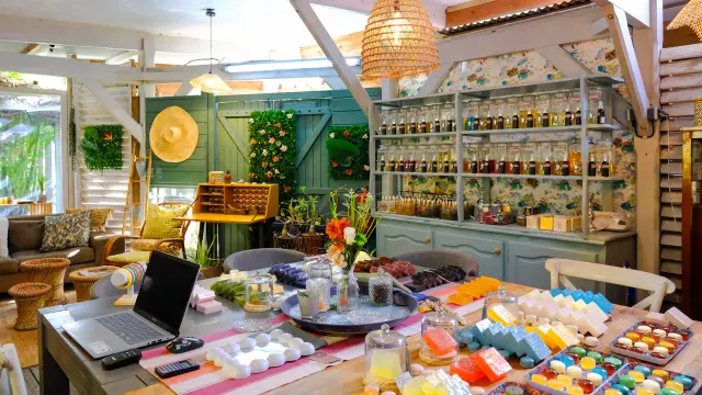Boutique - atelier Savons 1001 Senteurs Trois-îlets Martinique