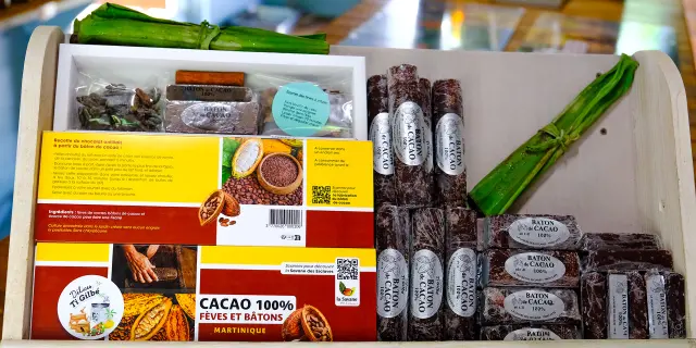 Bâton de cacao Boutique Savane des esclaves Troi-îlets Martinique