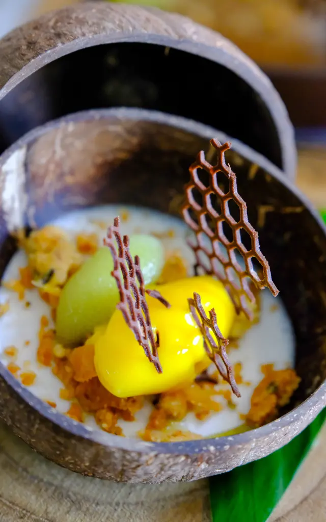 Dessert Restaurant Carte Blanche Trois-îlets Martinique