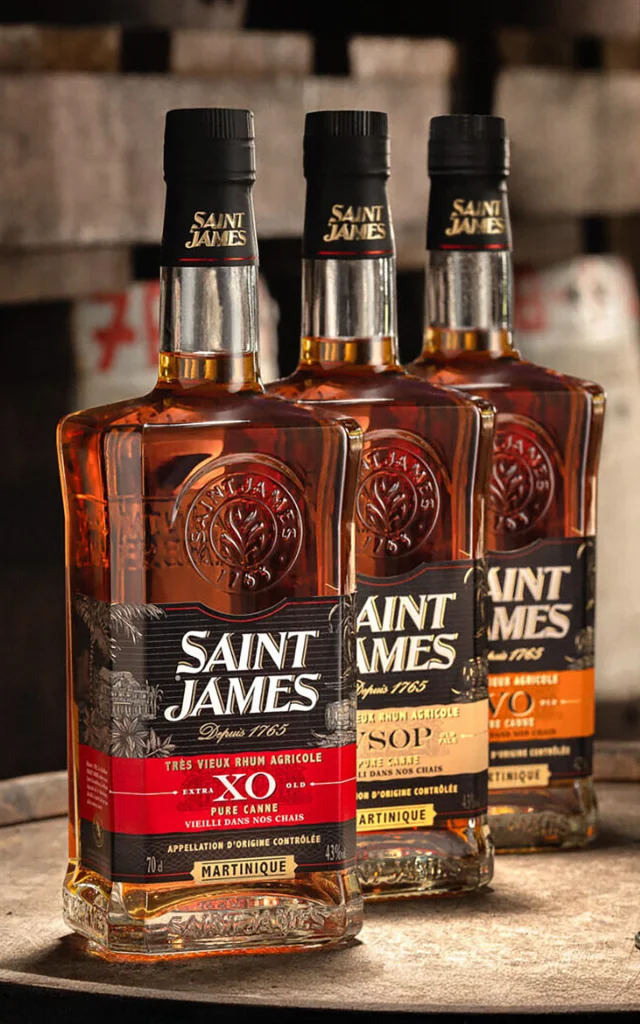 Rhums vieux Distillerie Saint-James Sainte-Marie Martinique