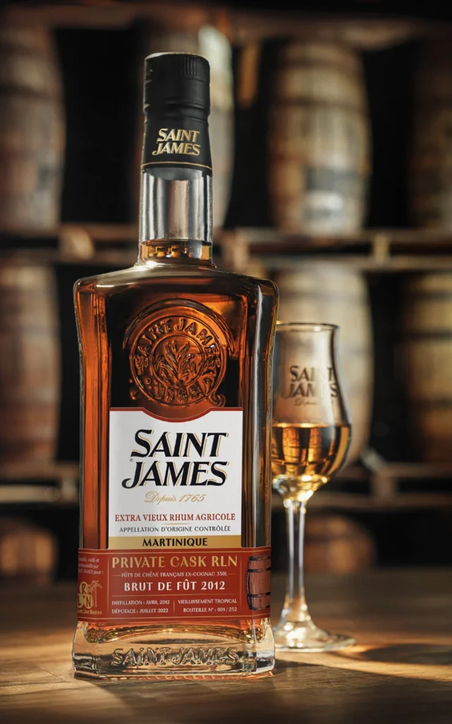 Rhum Private Cask RLN Distillerie Saint-James Sainte-Marie Martinique