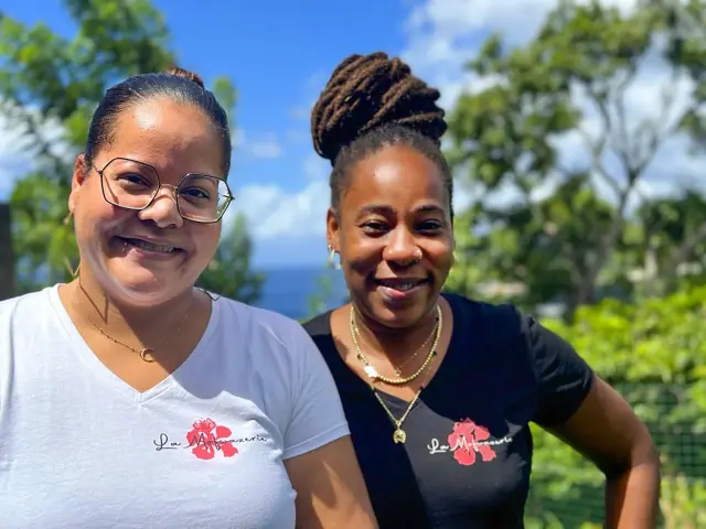 Noemie et Laureen La Mofwazerie Saint-Pierre Martinique