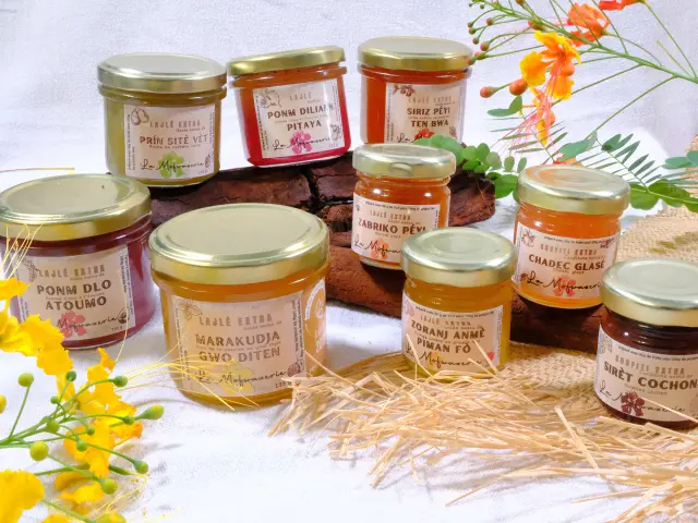 Confitures et Gelées artisanales La Mofwazerie Saint-Pierre Martinique