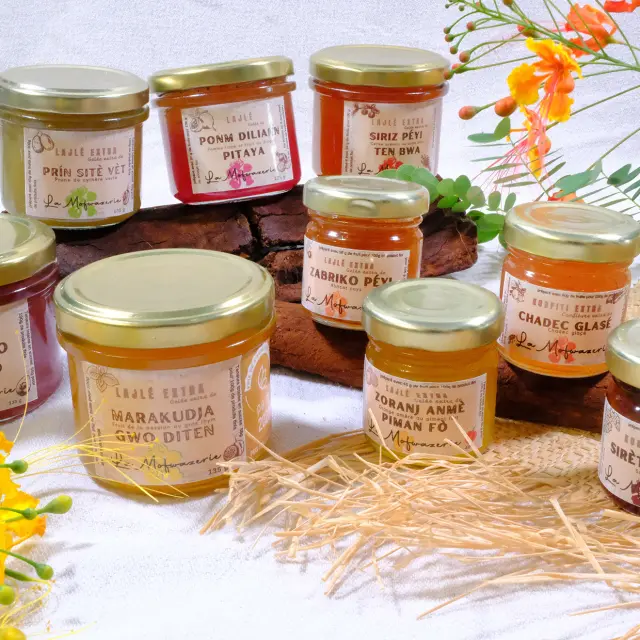 Confitures et Gelées artisanales La Mofwazerie Saint-Pierre Martinique
