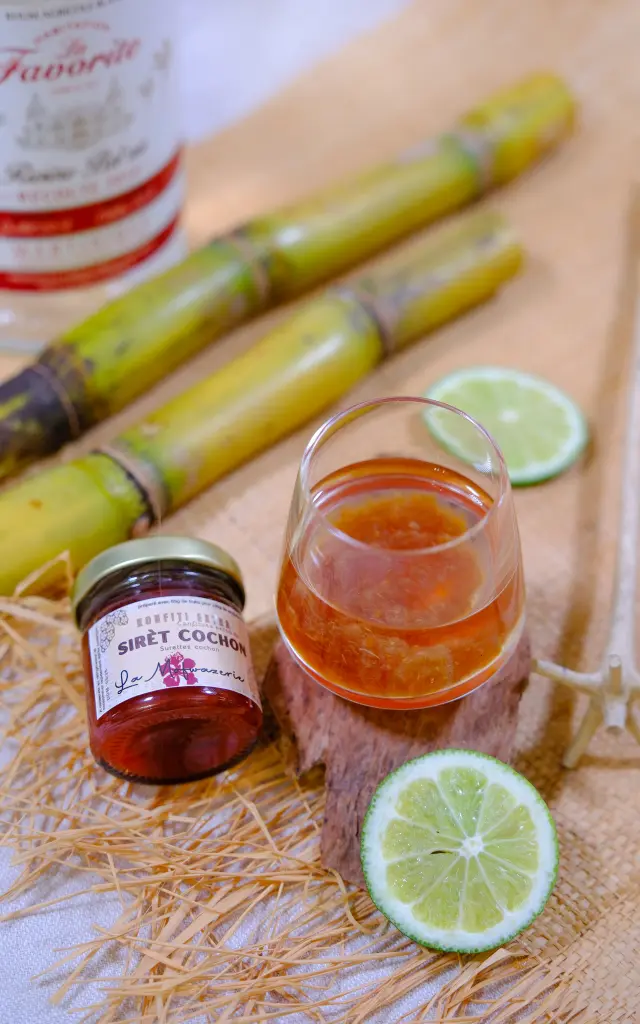 Confiture aux surettes cochon La Mofwazerie Saint-Pierre Martinique