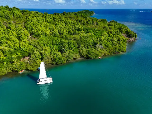 Ilet Chancel du Robert Catamaran de Capitaine Roro Martinique